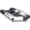 Моторно-гребная лодка Ривьера Максима 3400 СК (светло-серый/черный)