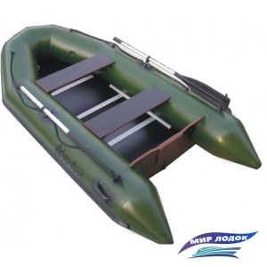 Моторно-гребная лодка Adventure Travel II T-290K (зеленый)