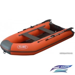 Моторно-гребная лодка Flinc FT320K (оранжевый)