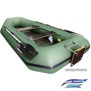 Моторно-гребная лодка Хантер 300 ЛТ (зеленый)