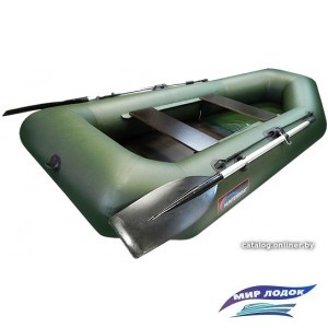 Гребная лодка Хантер 250 МЛ (зеленый)