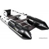 Моторно-гребная лодка Ривьера Максима 3600 СК (светло-серый/черный)