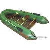 Моторно-гребная лодка Мнев и К CatFish 310 (зеленый)