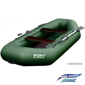 Гребная лодка FORT boat 260 (зеленый)