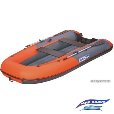 Моторно-гребная лодка BoatsMan BT360A (графитовый/оранжевый)