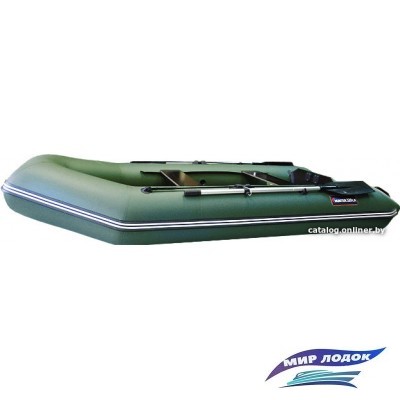 Моторно-гребная лодка Хантер 320 ЛК (зеленый)