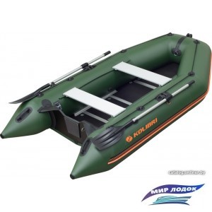 Моторно-гребная лодка Kolibri KM-330D (зеленый)