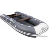 Моторно-гребная лодка Таймень LX 3600 НДНД (графит/светло-серый)