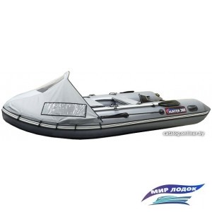 Моторно-гребная лодка Хантер 360 Комфорт (серый)