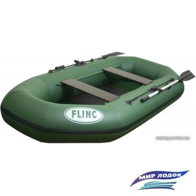 Гребная лодка Flinc F260L (зеленый)