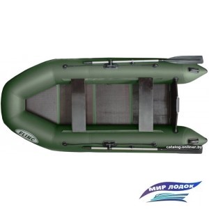 Моторно-гребная лодка Flinc FT290L (зеленый)