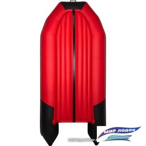 Моторно-гребная лодка Таймень NX 3600 НДНД Pro (красный/черный)