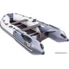Моторно-гребная лодка Ривьера Компакт 3400 СК (светло-серый/графит)