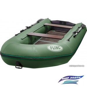 Моторно-гребная лодка Flinc FT360L (зеленый)