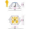 Кемпинговая палатка Jack Wolfskin Skyrocket III Dome
