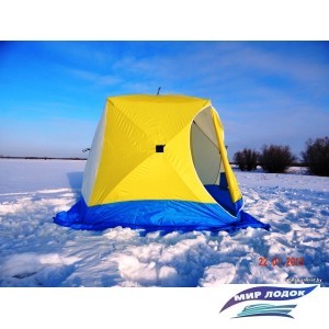 Палатка для зимней рыбалки Стэк Куб-2 (трехслойная)