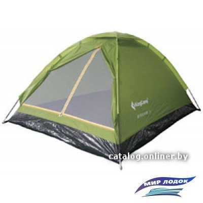 Треккинговая палатка KingCamp Monodome II KT3016 (зеленый)