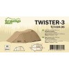 Треккинговая палатка Tramp Lite Twister 3 (V2) Sand