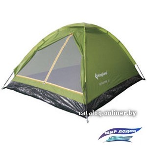 Треккинговая палатка KingCamp Monodome III KT3010 (зеленый)