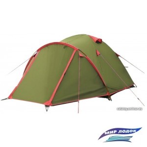 Треккинговая палатка TRAMP Camp 2 (зеленый)