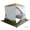 Палатка для зимней рыбалки Следопыт КУБ 3 Premium (белый/оливковый)