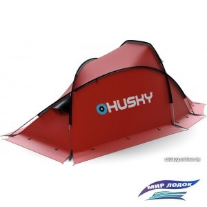 Треккинговая палатка Husky Flame 1 (красный)