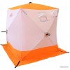 Палатка для зимней рыбалки Следопыт КУБ 3 (белый/оранжевый)