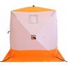 Палатка для зимней рыбалки Следопыт КУБ 3 (белый/оранжевый)