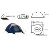 Треккинговая палатка Acamper Acco 2 (синий)
