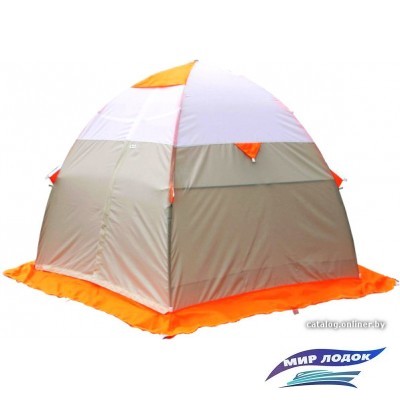 Палатка для зимней рыбалки Лотос 3 (оранжевый)