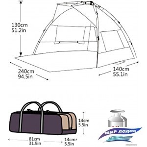 Треккинговая палатка KingCamp Mississipi Fantasy KT7004