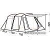 Кемпинговая палатка KingCamp Caneel 5 KT3062