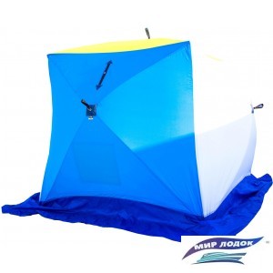 Палатка для зимней рыбалки Стэк КУБ-2 (трехслойная, дышащая)