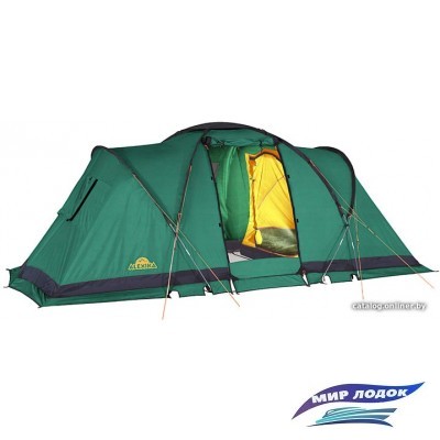 Кемпинговая палатка AlexikA Indiana 4 (зеленый)