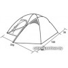 Треккинговая палатка KingCamp Adventure KT3047